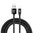 MFI Extra Long Anti-Tangle USB Lightning Charging Cable (3m) for iPhone / iPad - Black
